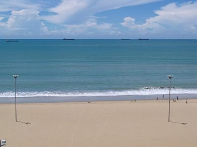 Апартаменты Lindo Flat Com Vista Total Para Mar - Cla1004 Форталеза Экстерьер фото